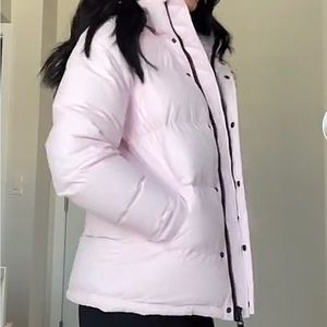 Aritzia Mystique Pink Super Puff